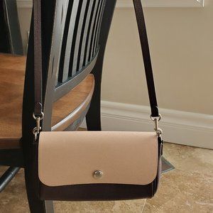 Small leather Coach purse